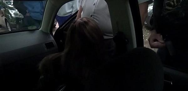  Slutwife Marion gangbanged at a huge rest area in June 2017